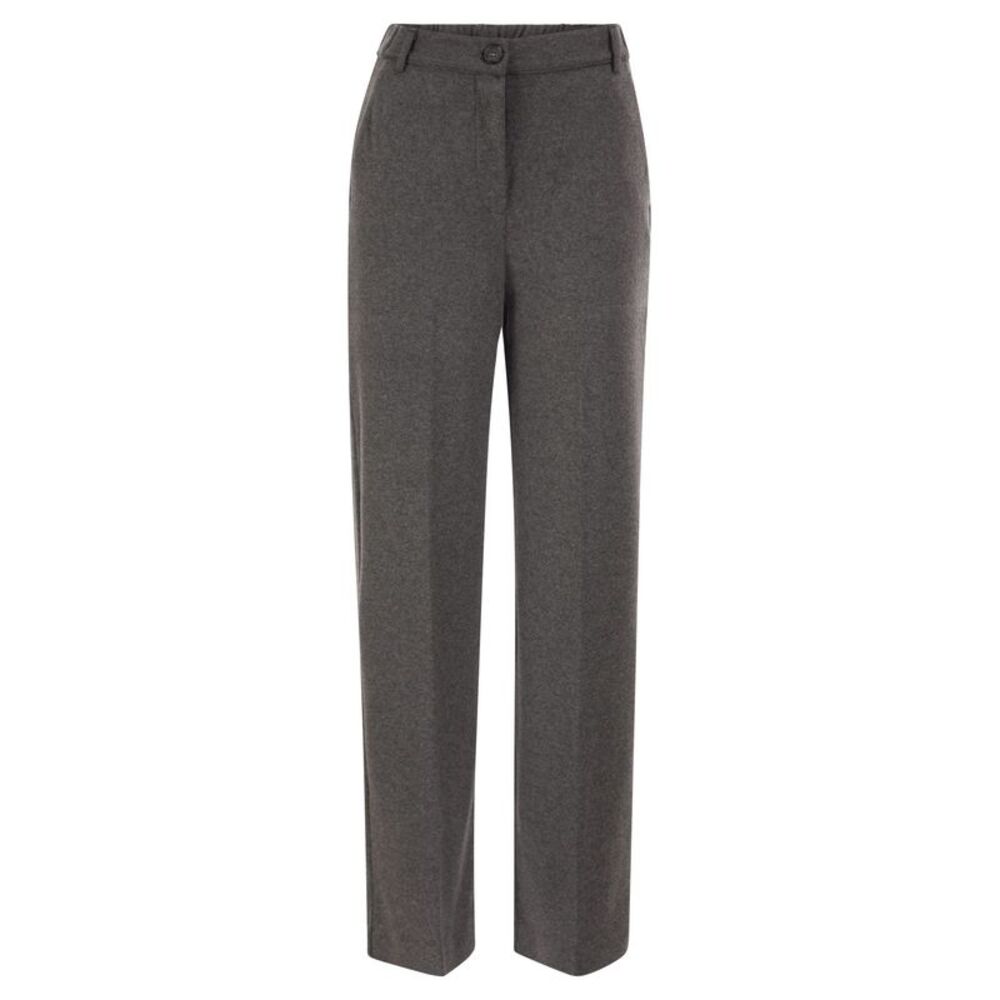 Weekend Maxmara Women Wkdorata - Straight-Leg Stretch Jersey Trousers